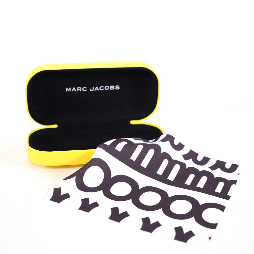 Marc Jacobs Womens Oval Butterfly Sunglasses-Black Brown Tortoise/Dark Grey-NWT - Picture 11 of 11